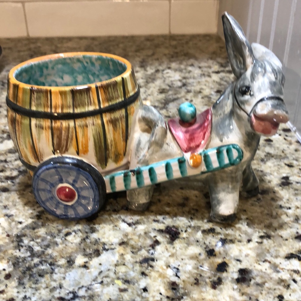 Vintage Donkey Cart